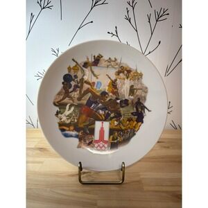 Viletta 1980 Moscow Summer Olympic Games Commemorative Plate Alton S Tobey 3045A